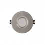 Anello downlight basculante per lampadine GU10/MR16 - Foro Ø75 mm