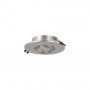 Anello downlight basculante per lampadine GU10/MR16 - Foro Ø75 mm