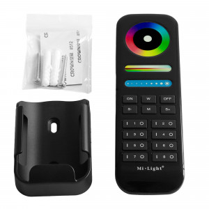 Telecomando LED RGB + CCT - 8 zone - NERO - FUT089B - MiLight