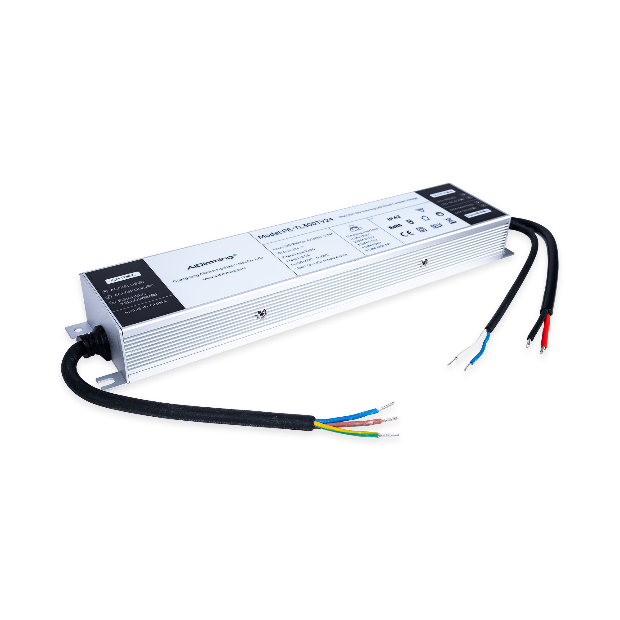 Alimentatore dimmerabile TRIAC/0-10V Uscita 12V - 10A - 120W