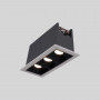 Downlight lineare LED da incasso 6W - UGR18 - CRI90 - Chip OSRAM - Bianco