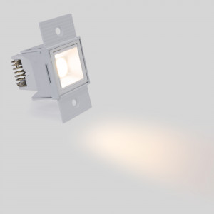 Faretto lineare LED incasso a scomparsa - 2W - UGR18 - CRI90 - Bianco