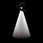 Faretto lineare LED incasso a scomparsa - 2W - UGR18 - CRI90 - Nero