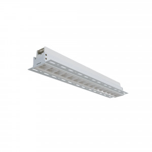 Faretto lineare LED incasso a scomparsa - 30W - UGR18 - CRI90 - Bianco