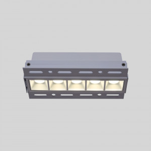 Faretto lineare LED incasso a scomparsa - 12W - UGR18 - CRI90 - Bianco