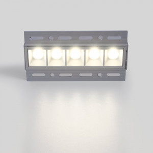 Faretto lineare LED incasso a scomparsa - 12W - UGR18 - CRI90 - Bianco