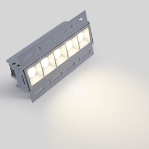 Faretto lineare LED incasso a scomparsa - 12W - UGR18 - CRI90 - Bianco