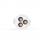 Downlight LED rotondo da incasso 6W - UGR18 - Taglio Ø 55 mm - Bianco