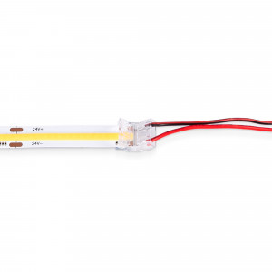 Connettore Hippo monocolore COB per striscia LED - PCB 10mm - 2 pin - IP20 - Max 24V