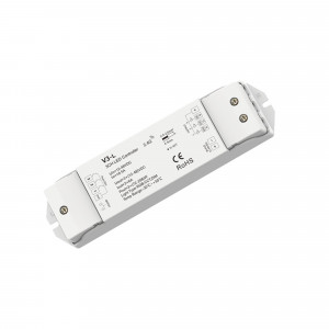 Controller RGB/CCT/Monocolore 12-48V DC - 18A (6A/canale) - RF 2.4G - Dimmer PUSH - Skydance