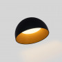 Lampada da soffitto LED obliqua CCT 12W - Effetto legno - ø35cm