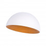 Lampada da soffitto LED obliqua CCT 24W - Effetto legno - ø50cm