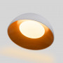 Lampada da soffitto LED obliqua CCT 24W - Effetto legno - ø50cm