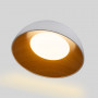 Lampada da soffitto LED obliqua CCT 24W - Effetto legno - ø50cm