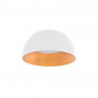 Lampada da soffitto LED CCT 12W - Effetto legno - ø35cm