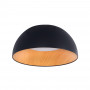 Lampada da soffitto LED CCT 24W - Effetto legno - ø50cm