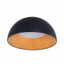 Lampada da soffitto LED CCT 24W - Effetto legno - ø50cm