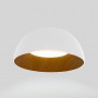 Lampada da soffitto LED CCT 24W - Effetto legno - ø50cm