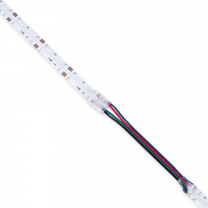 Connettore Hippo COB RGB per striscia LED - PCB 10mm - 4 pin - IP20 - Max 24V