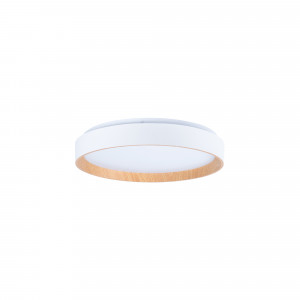 Plafoniera LED CCT 24W - Effetto legno - Ø40cm