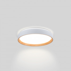 Plafoniera LED CCT 24W - Effetto legno - Ø40cm