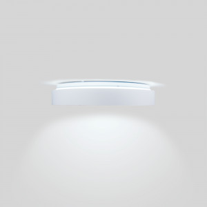 Plafoniera LED CCT 24W - Effetto legno - Ø40cm