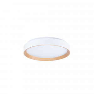 Plafoniera LED CCT 24W - Effetto legno - Ø40cm