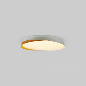 Plafoniera LED CCT 24W - Effetto legno - ø40cm - IP22