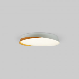 Plafoniera LED CCT 24W - Effetto legno - ø40cm - IP22