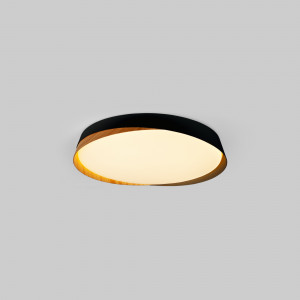 Plafoniera LED CCT 24W - Effetto legno - ø40cm - IP22