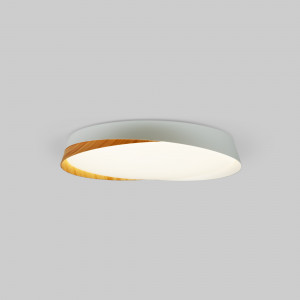 Plafoniera LED CCT 36W - Effetto legno - ø50cm - IP22