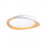 Lampada da soffitto LED CCT 24W - Effetto legno - Ø45cm