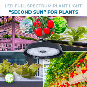 Lampada LED coltivazione piante  - 150W - Grow light Full Spectrum