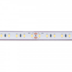 Striscia LED 24V DC a tenuta stagna - monocolore - 9,6W/m - 10mm - IP68 - 5 metri - 120LED/m