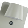 Applique da parete con porta USB "BASKOP W" - 6W - Base di ricarica wireless