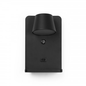 lampade da parete con porta USB "BASKOP W" - 6W - Base di ricarica wireless