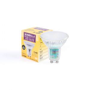 KIT Faretto da incasso fisso Ø82mm (bianco) + Lampadina GU10 5,4W + Portalampada | faretti da incasso LED