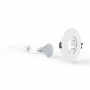 KIT Anello da incasso Ø110mm (bianco) + lampadina GU10 5,4W + portalampada | Faretti da incasso