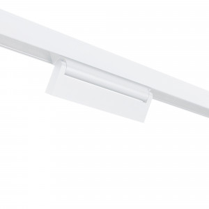 Faretto lineare orientabile per guida magnetica 48V- 12W - 4000K - Chip OSRAM - UGR18 - Bianco | illuminazione a binario design