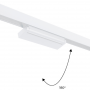 Faretto lineare orientabile per guida magnetica 48V- 12W - 4000K - Chip OSRAM - UGR18 - Bianco | illuminazione a binario design