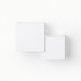 Applique da parete in gesso "Cube" - 2 x G9 | lampade da parete