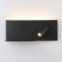 Lampada da lettura con porta USB "Kerta" (destra) - Doppia illuminazione - 3W+7W