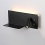 Lampada da lettura con porta USB "Kerta" (destra) - Doppia illuminazione - 3W+7W