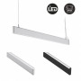 Coperchio laterale per lampada lineare LED SKU: B9050 | bianco e nero