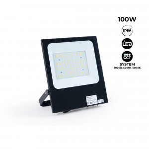 Faro LED esterno 100W CCT - Serie "PRO" - 110lm/W - IP66 | fari led da esterno