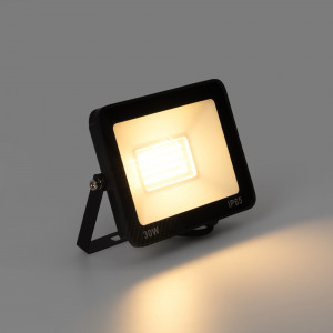 Faro LED esterno 30W - 95lm/W - IP65 - Nero | fari a led per esterno