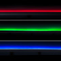 Striscia LED COB RGB 24V DC - Emissione laterale - 12W/m - 10mm - IP20 - Taglio 5cm - Rotolo da 5 metri