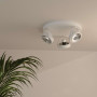 Triplo faretto da soffitto orientabile "IRIS 3" + 3 lampadine AR111