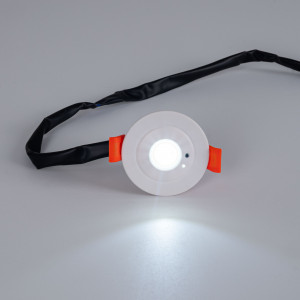 Luce di emergenza 3W tipo Downlight - 3 ore di autonomia - Ø60mm