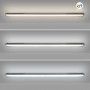 Plafoniera stagna LED/ Luce di emergenza - CCT - 120cm - Collegabile - 40W - IP65